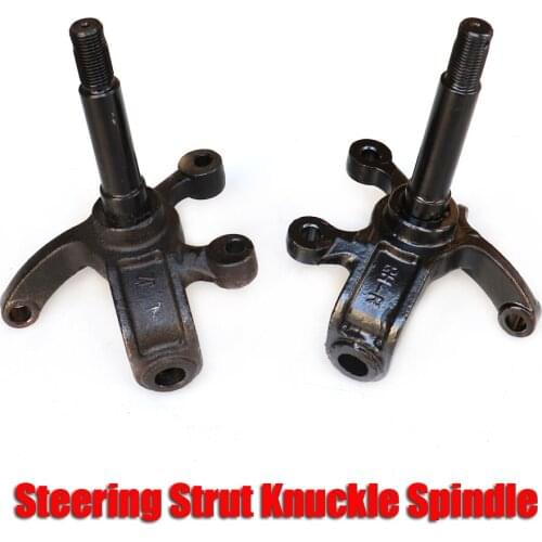 One Pair/2pcs Steering Strut Knuckle Spindle Fit For China ATV 110cc 150cc 200cc 250cc Go Kart Buggy UTV Quad Bike Parts