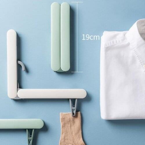 1Pcs Portable Hanger Hook Drying Rack Traveling Foldable for Socks Underwear Non-slip Drying Hanger