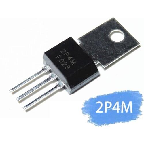 10PCS 2P4M TO-202 TO202 way SCR thyristors 2A 500V new and original