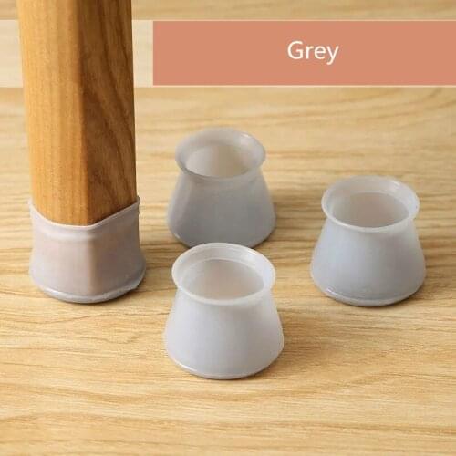 16 Pieces Household Outdoor Chair Legs Protectors for Hardwood Floors Socks Caps Covers Anti-Slip Anti-Noise Anti-Wear Cushion