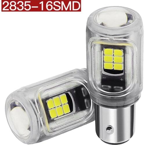 2X P21W LED 1156 BA15S Led Bulb BAU15S PY21W 1157 BAY15D Car Turn Signal Lamp 900LM 6000K White Auto Bulb Daytime running lights