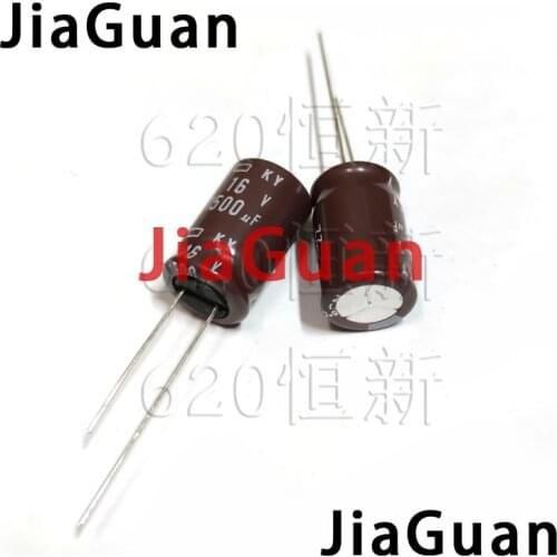 20PCS NEW CHEMI-CON NIPPON KY 16V1500UF 12.5X20MM electrolytic Capacitor 1500UF 16V NCC 1500UF/16V High Frequency Long Life