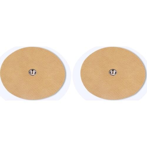 6 Pieces Replacement TENS Unit Electrodes Pads Size Diameter 7cm For TENS/EMS Machines