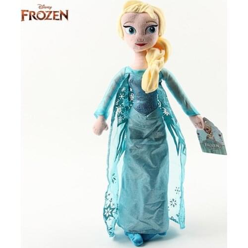 38 cm Disney frozen Elsa Anna plush toys Soft Doll Toys Kids Birthday Gift