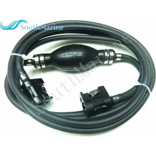 6Y2-24306-56-00 6Y1-24306-55-00 Fuel Line Hose with primer and connector assy for Yamaha Outboard Motor , 6mm
