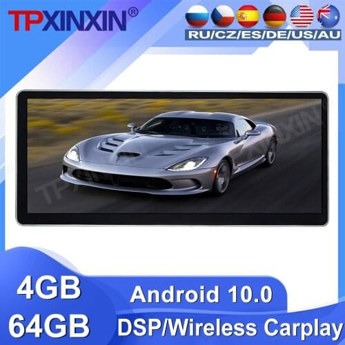 64G For Audi A4 A4L B9 A5 2017 2018 2019 Android 10 Car Radio Tape Recorder Video Multimedia Player GPS Navigation HD Screen