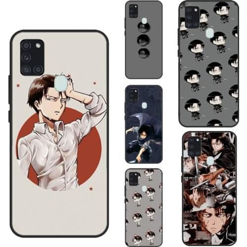 Levi Ackerman Collage For Samsung A51 A71 A11 M21 M31 A31 Case For Galaxy A20e A21S A10 A30 A40 A50 A70 Cover