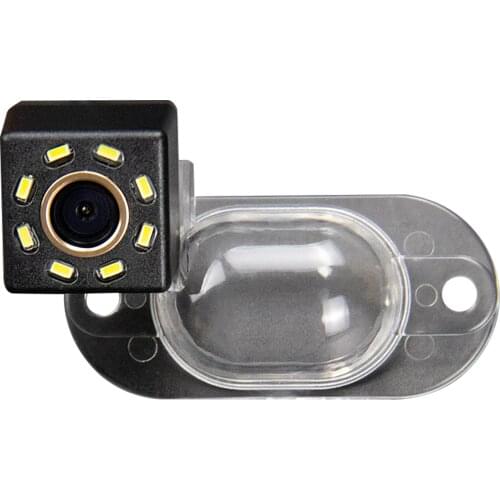 For Nissan Paladin 2012 2013 HD Rear View Camera Reversing Parking backup camera Golden Waterproof camera License Plate Light