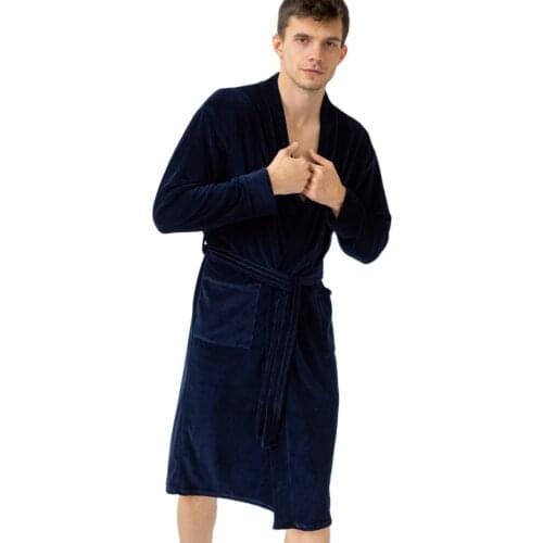 DomTeks Men's Bathrobes