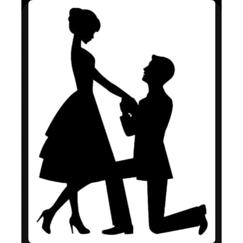 To Marry Him Shape Metal Cutting Die DIY For Scrapbooking Decoration Crafts