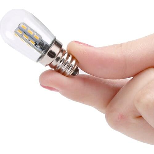 2021 new LED Light Bulb E12 220V E12 LED High Bright Glass Shade Lamp Pure Warm White Lighting For Sewing Machine Refrigerator