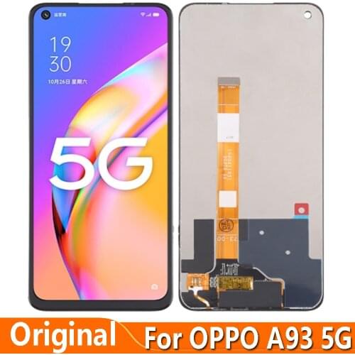 Original 6.5" For OPPO A93 5G 2021 PCGM00 PEHM00 LCD Display Touch Screen Digitizer Assembly Replacement Parts