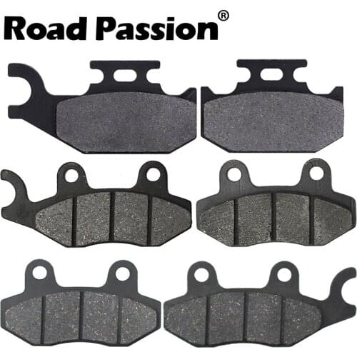 Motorcycle Front and Rear Brake Pads for Yamaha YFM 700R YFM700R Raptor YFM 700 2006-2015 YXR450 Rhino YXR 660 2004-2009 FA135