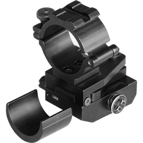 Drop shipping Tactical windage & elevation adjustable flashlight mount magnetic gun sight scope mount