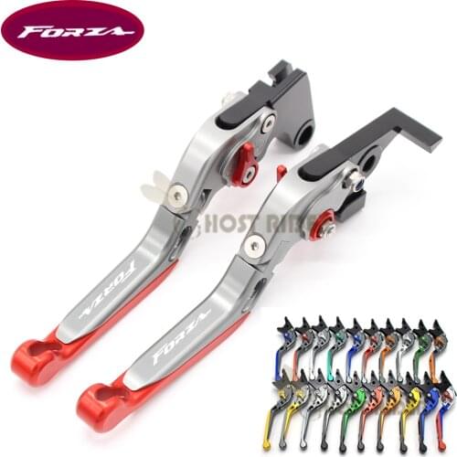 CNC FORZA Motorcycle Foldable Only Brake Clutch Levers Handle Bars For Honda Forza300 250 125 2010-2017 2018 NSS300 2018