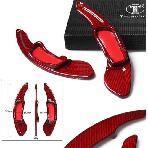 Auto Shift Steering Wheel Shifter Paddle For Mazda 3 6 2014-2017 & CX-3 CX3 2016-2017 & CX5 2013-2016 Real Carbon Fiber