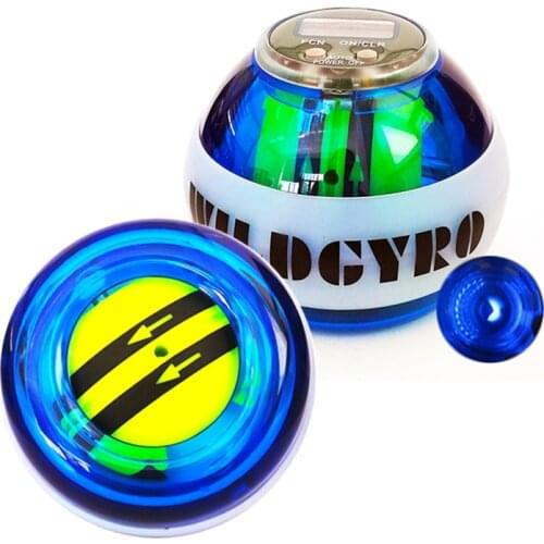 LED Wrist Trainer Gyroscope Strengthener Gyro Arm Power ball Exercise Machine Gym Auto Fitness Forearm Trainer Wrist Ball