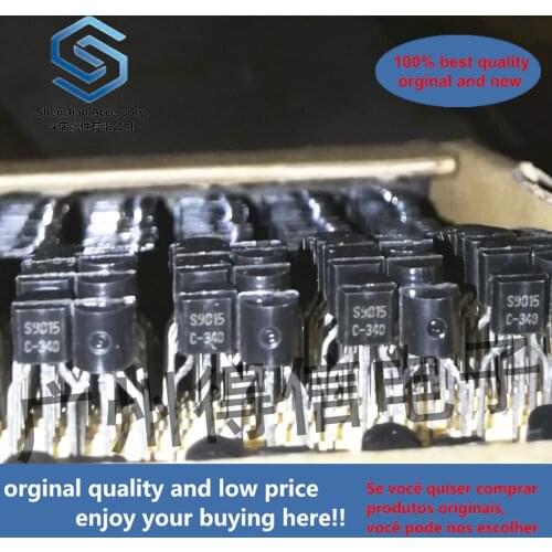 10pcs 100% orginal new SS9015CTA S9015 Low Frequency, Low Noise Amplifier Copper feet TO-92 real photo