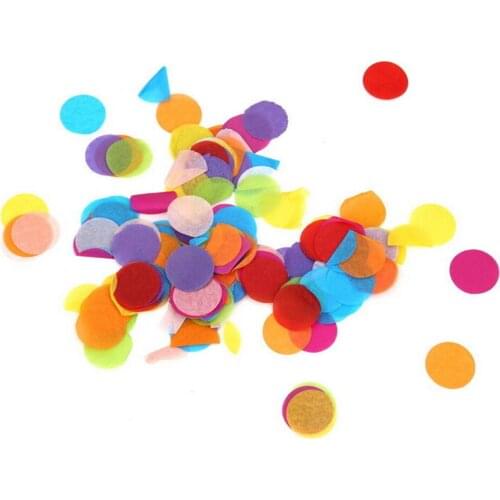 900pcs/1bag Wedding Sprinkles Tissue Paper Confetti Boda Birthday Party Table Decoration Circle Shape Pinata Fillers Wholesale