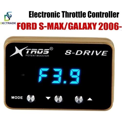 DECTRADE Car Electronic Throttle Controller Racing Accelerator Potent Booster For Ford S-Max Galaxy 2006- Tuning Parts 8 Drive