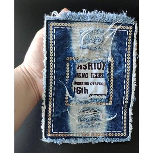 Large Embroidery Patch Biker Badge Christmas deal with it Patches for clothing Jeans Sequins Strange things Clothes Stickers