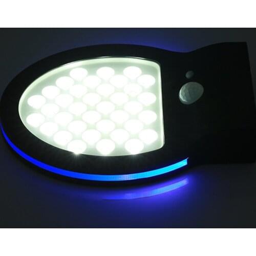 DC3.7V 1.6W 38 LED Solar Power Energy PIR Motion Sensor Human Infrared Sensor Detector Technology Sensitive Light Control