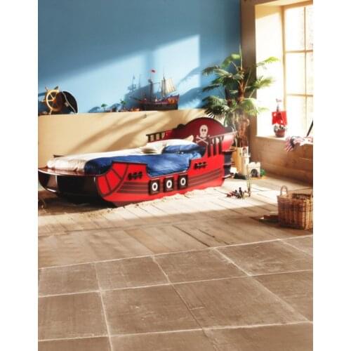 Wooden Floor Pirate Ship Bed Photography Backdrops Photo Props Studio Background 5x7ft