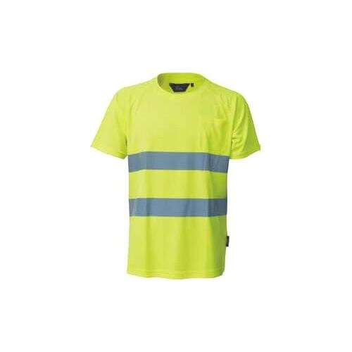 T-SHIRT HIGH VISIBILITA YELLOW
