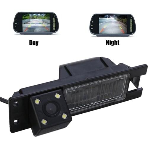 Car Electronics Cameras 4LED 1/4inch color CCD Car Rear View Camera For Opel Astra H J Corsa Meriva Vectra Zafira Insignia