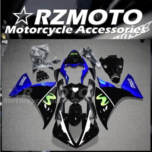 4Gifts Injection mold New ABS Whole Fairings Kit Fit for YAMAHA YZF-R1 R1 2009 2010 2011 09 10 11 Bodywork set black yellow red