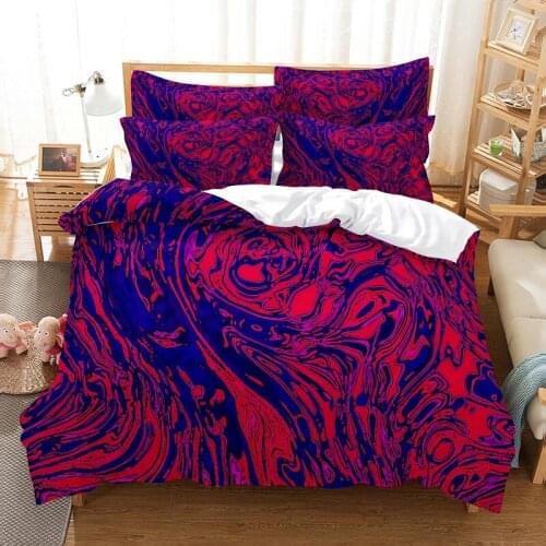 Bedding set duvet cover set 3d bedding digital printing bed linen queen size bedding set fashion design