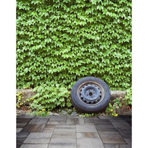 LIFE MAGIC BOX Backdrops Parthenocissus Grey Vinyl Photography Background Photography S-2340