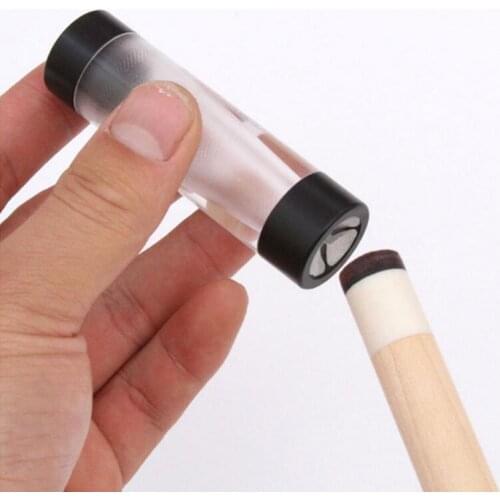 New Arrival 3 in 1 Billiards Pool CueStick Kit Tip Repair Tool Accessories Durable File Radian Shape Tip Prick Burnisher 2019