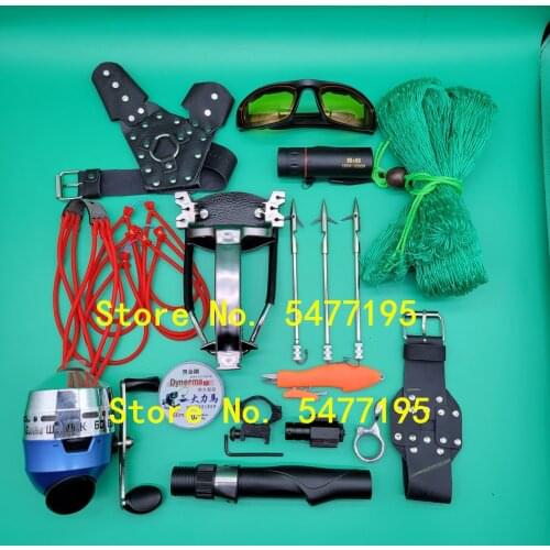 Professional Multi-function Archery Bow Fishing Shooting Catapult Hunting Bow Laser Sling Shot Arrow Kit Adult Slingshot New