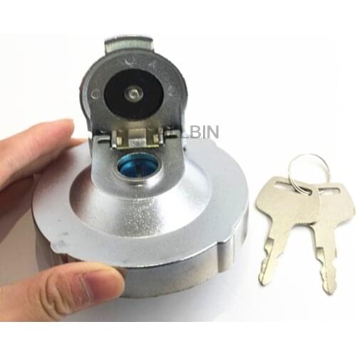 For DOOSAN DH55/60/80-7 DX DAEWOO HYUNDAI-5 -7 Anti-theft diesel tank cover fuel tank lock cap excavator accessories
