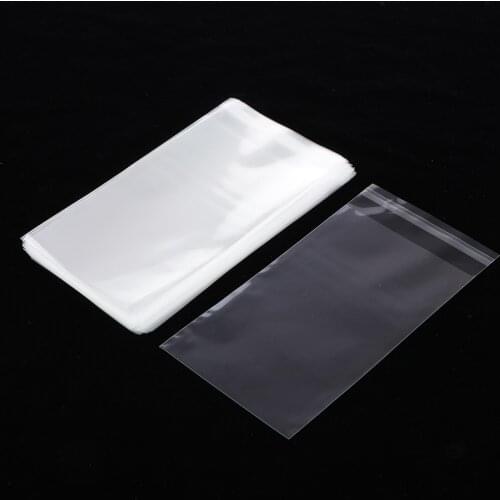 100x Clear Self-adhesive Bags Seal DIY wedding favor Candy Bags Peel Seal