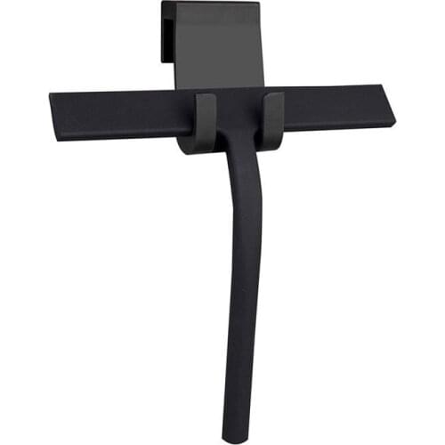 Shower Squeegee with Hook, Silicone Shower Squeegee Cleaner Glass Wiper for Shower Doors, Bathroom, Window, Mirror, Car Glass