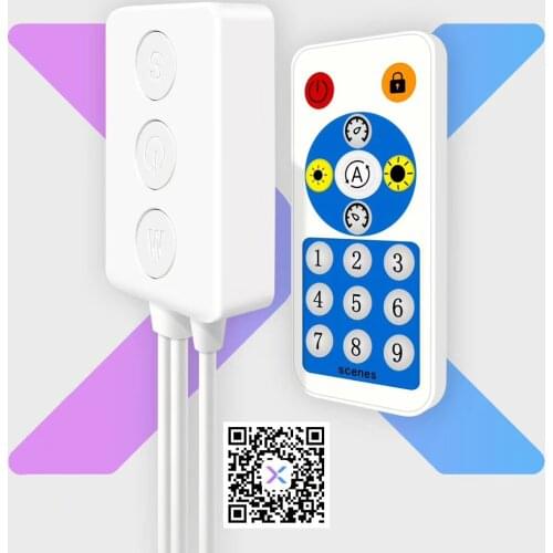 SP601e Bluetooth Music Controller for WS2812B Led Strip Car Decoration Support Android Ios DC5v-24v Smart Led Control