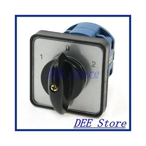 Ui660V Ith20A 3 Position 2-phase Latching Rotary Changeover Switch