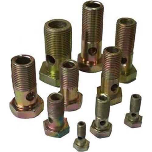 2PCS Hollow Screw Single hole Hex Bolt Hexagon Screws M12 M14 M16 M18