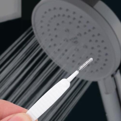 20pcs/set Washing Anti-clogging Phone Hole Brush Shower Head Cleaning Brush Bathroom shower head cleaning brush