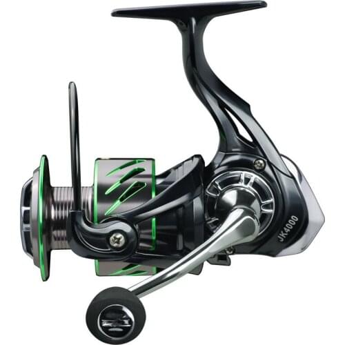 2020 New Spinning Fishing Reel JK1000-4000 8KG Max Drag Powerful Brake System Oblique Metal Spool Reel Fishing Saltwater Reels