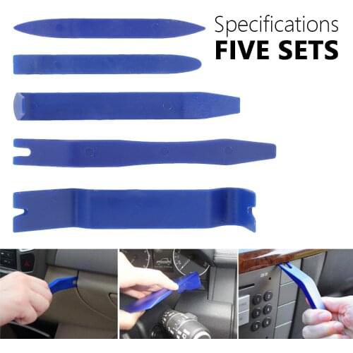 5pcsCar interior panel crowbar buckle screwdriver audio modification tool Auto Door Clip Panel Trim Removal Tool Conversion Tool