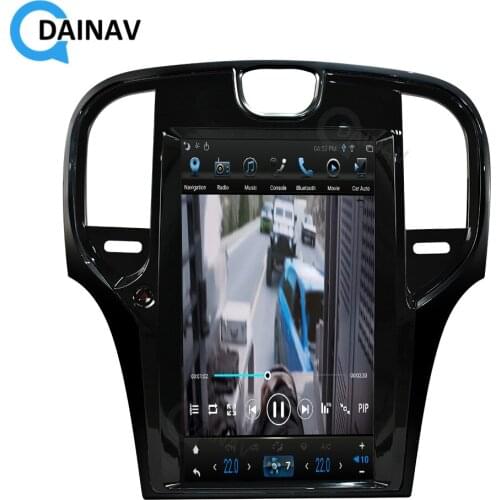 13.3 inch Vertical Screen Android Car Radio GPS Navigation For Chrysler 300C 2013-2019 Tesla Style Car Multimedia DVD Player