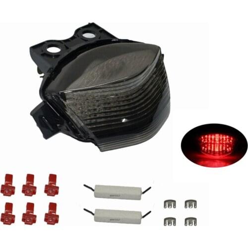 For Kawasaki Ninja 650R EX650 ER6N ER6F ER 6N 6F 2006 2007 2008 Motorcycle Tail Light Brake Turn Signals Integrated LED Light