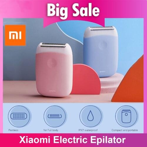 Xiaomi ST-L36 Electric Epilator Hair Removal Trimmer Women USB Rechargeable Mini Portable Smooth Shaver Epilator