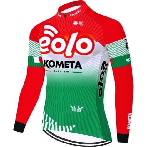 Eolo Kometa Summer Spring Ciclismo Masculino Divise Ciclismo Uomo 자전거 져지 Maillot Ciclismo Hombre 자전거의류 Cycling Jersey