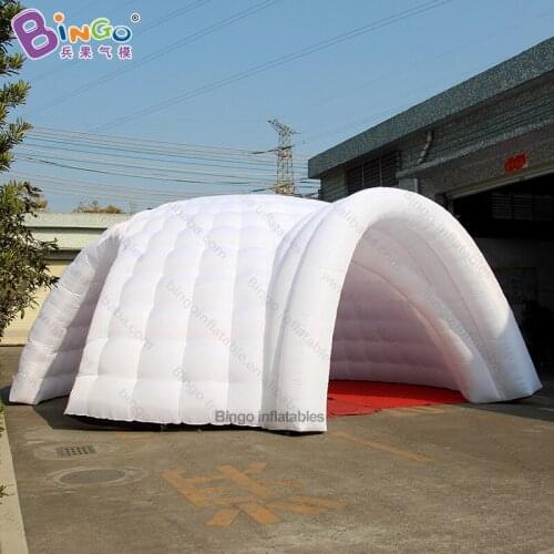 Customized 8.2X7.7X4 Meters Inflatable Dome Tent For Outdoor / Inflatable Igloo With 2 Doors - BG-T0184