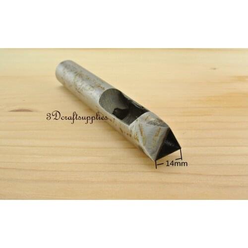 Leather puncher Hole Gasket Cutter Punch Set tool triangle 14 mm S51