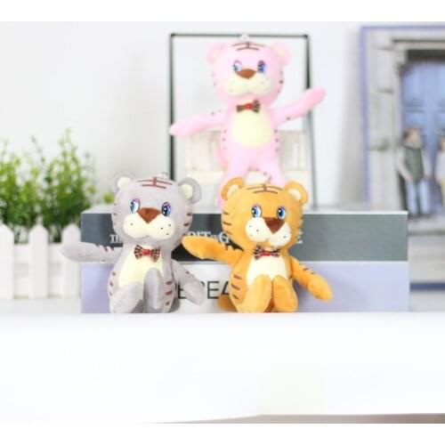 New cartoon cute little Siberian tiger pendant good quality Exquisite decorate Soothing doll christmase birthday wedding gift